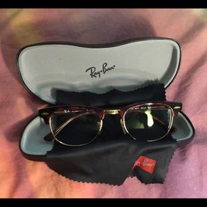 Ray-Ban Clubmaster Optics with no prescription